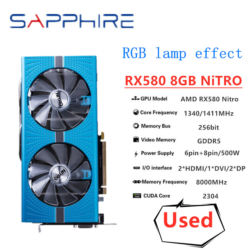 SAPPHIRE Original RX 580 8G NI - Rtx 3070 8Gb Graphics Card recensie en prijs